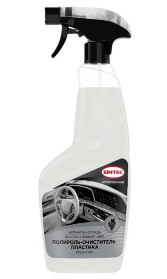 Полироль пластика Sintec Polish Mat виноград спрей