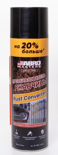 Преобразователь ржавчины Abro Masters аэрозоль