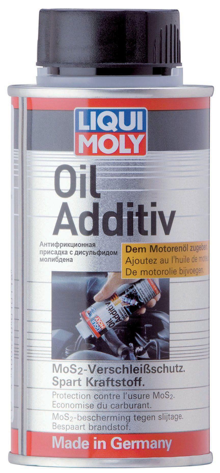 Присадка в масло LiquiMoly антифрикционная с дисульфидом молибдена Additiv