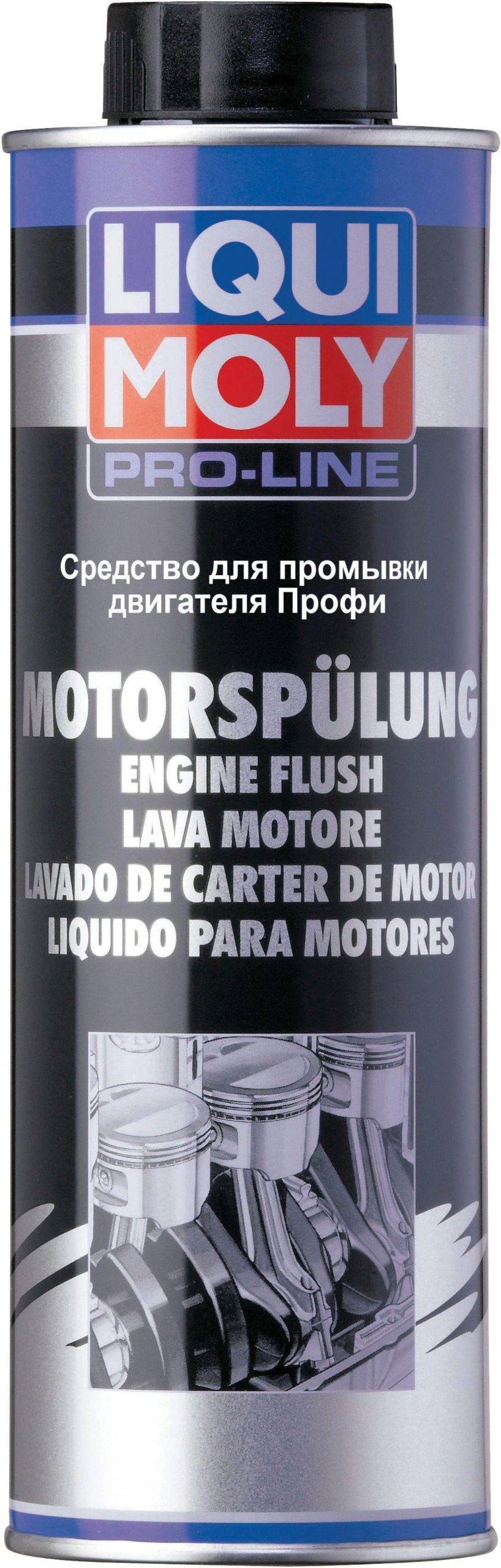 Промывка двигателя LiquiMoly профи Pro-Line Motorspulung