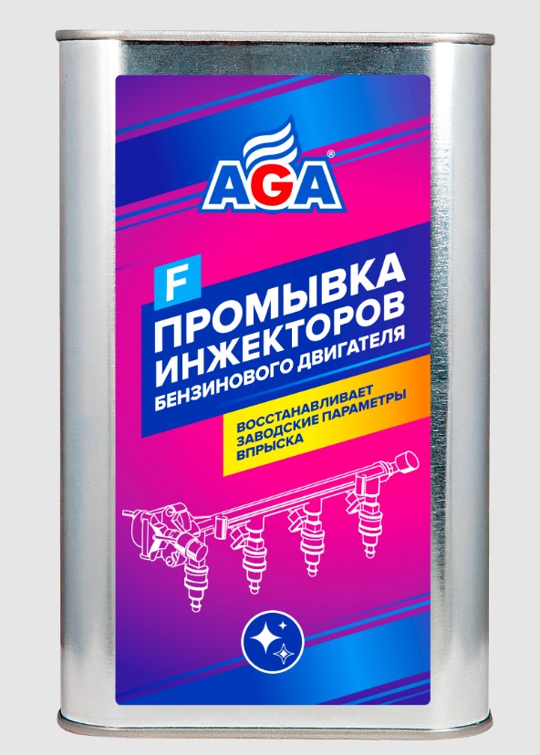 Промывка инжекторов AGA бензин
