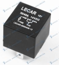 Реле 5-ти конт. (12В, 30/40А) LECAR (к-т=20шт)