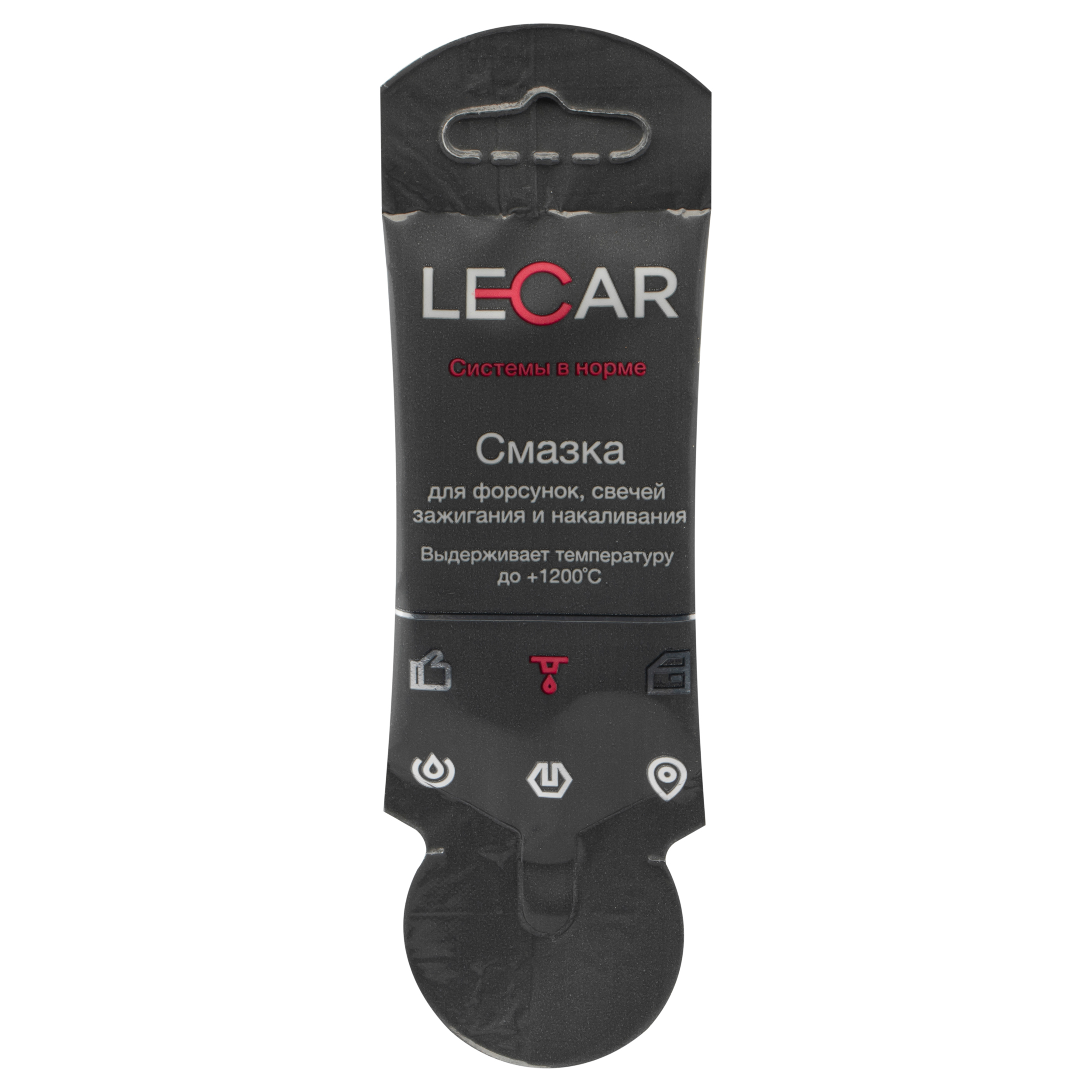 Смазка для форсунок, свечей зажигания и накаливания Lecar стик-пакет 10 гр