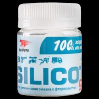 Смазка термовлагостойкая ВМПАВТО Silicot Ge с фторопластом банка 40г
