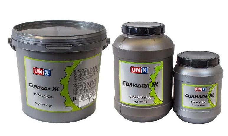 Солидол UNIX жировой 800 г