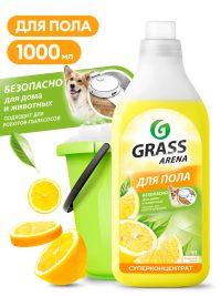 Средство для мытья пола Grass Arena Лимон