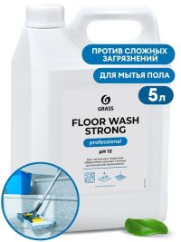 Средство для мытья пола Grass Floor wash strong щелочное концентрат