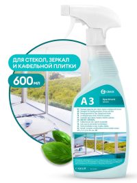 Средство моющее Grass Apartament series А3 для стекол, зеркал и кафельной плитки триггер