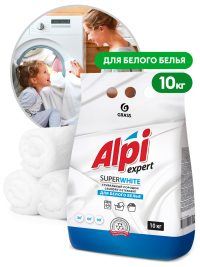 Стиральный порошок Grass Alpi Expert для белого белья