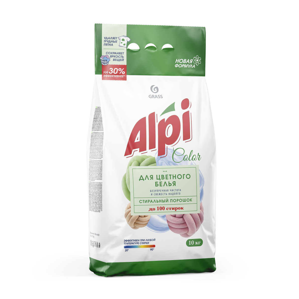 Стиральный порошок Grass Alpi Сolor для цветного белья
