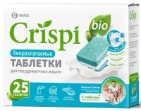 Таблетки для посудомоечной машины Grass CRISPI Эко 25 шт.