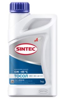 Тосол Sintec ОЖ-45 синий