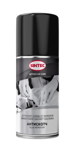 Удалитель тонировочной пленки, наклеек Антискотч Sintec аэрозоль