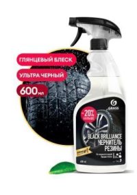 Чернитель шин Grass Black Brilliance с полиролем концентрат