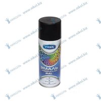 Эмаль Vixen универсальная черная матовая ral 9005 аэрозоль *