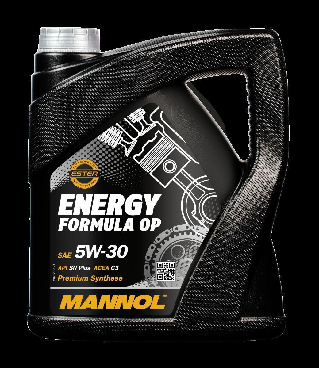 Масло моторное Mannol 5W-30 Energy Combi LL SN/CF C3 синтетическое / 5W30