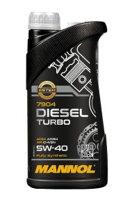Масло моторное Mannol 5W-40 Diesel Turbo CI-4/SL синтетическое / 5W40