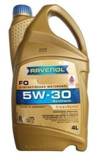Масло моторное Ravenol 5W-30 FO A5/B5 SL/CF синтетическое 4014835722699 / 5W30