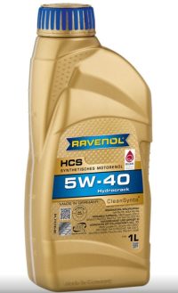 Масло моторное Ravenol 5W-40 HCS A3/B4 CF/SN синтетическое / 5W40