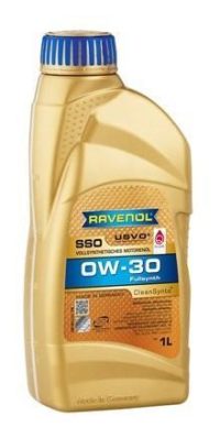Масло моторное Ravenol 0W-30 SSO A3/B4 CF/SN синтетическое 4014835718319 / 0W30