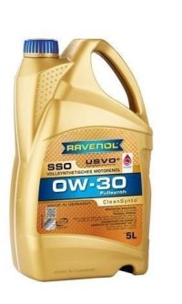 Масло моторное Ravenol 0W-30 SSO A3/B4 CF/SN синтетическое 4014835718357 / 0W30