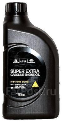 Масло моторное Hyundai 5W-30 Super Extra Gasoline SL/GF-3 моторное полусинтетическое / 5W30