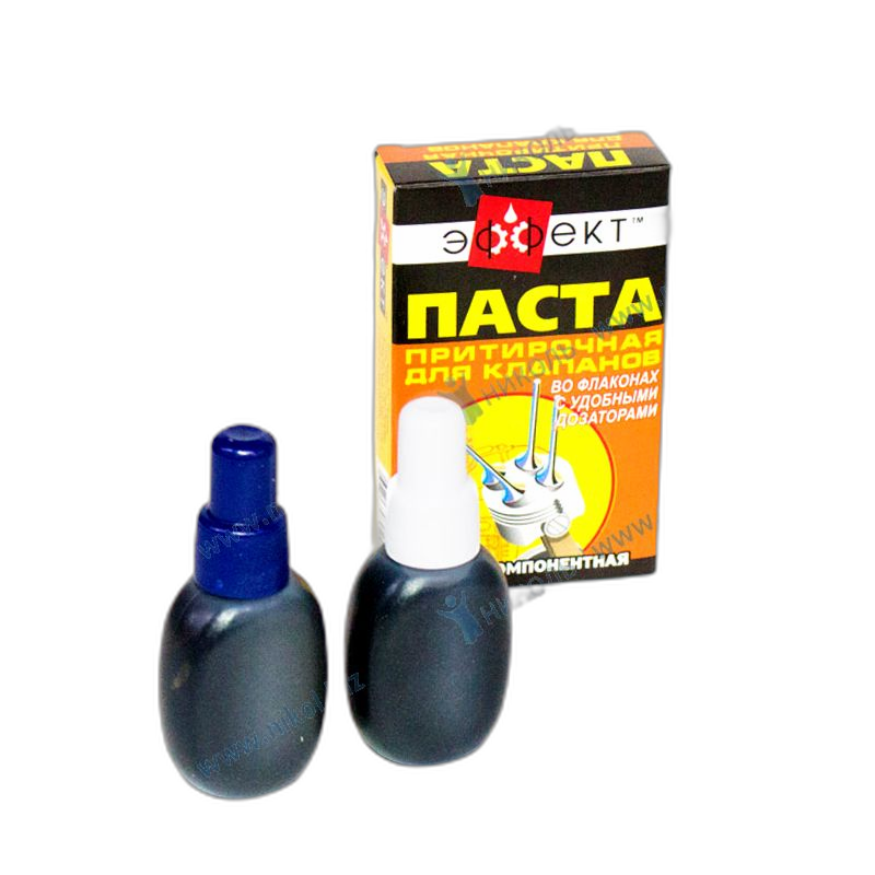 Паста притир ЭФФЕКТ (80гр) для клапанов с дозатором