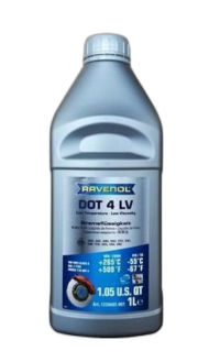 Жидкость тормозная Ravenol DOT 4 LV