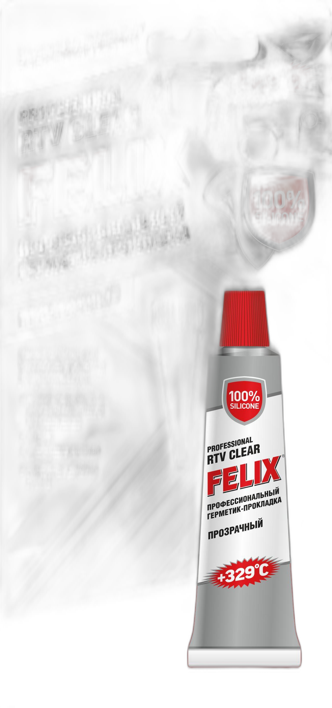 Герметик прокладка Felix прозрачный 32 г