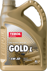 Масло моторное TEBOIL Gold L 5W-30SN/CF/SP;A3/B4;Renault RN 0700/0710;VW 502.00/505.00;MB 229.3 синтетическое / 5W30