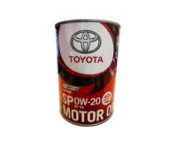 Масло моторное Toyota 0W-20 Motor Oil SP ILSAC GF-6A моторное синтетическое / 0W20