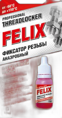 Фиксатор резьбы Felix красный