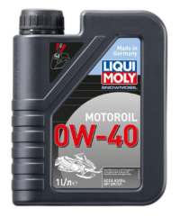 Масло моторное LiquiMoly 0W-40 Snowmobil Motoroil синтетическое SH/EC;А3/В4 для снегоходов / 0W40