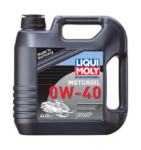 Масло моторное LiquiMoly 0W-40 Snowmobil Motoroil синтетическое SM/CF А3/В4 для снегоходов / 0W40